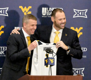 AD Wren Baker 'pleased' with Ross Hodge's 1st season as WVU's men's basketball head coach